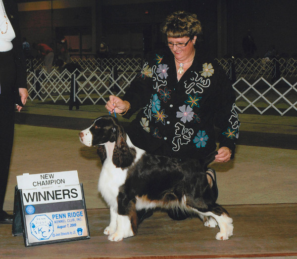Deb finished her AKC Championship in 2009